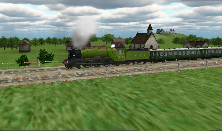 Train Sim English Scene